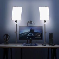 Gdx P300TS BiColor Profesyonel Youtuber 80W İkili Masaüstü Yayıncı Işık Seti