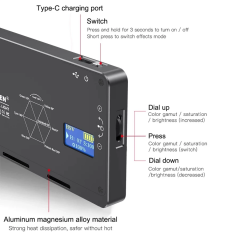 MAMEN RGB-72Plus LED Işık