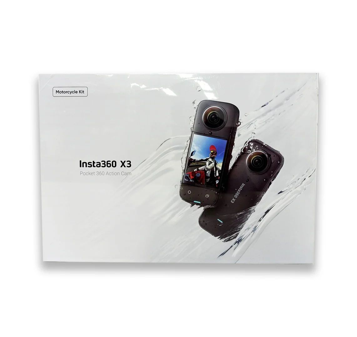 Insta360 X3 Aksiyon Kamera - Motosiklet Kiti ( Insta360 128 Gb Micro Sd Hediyeli )