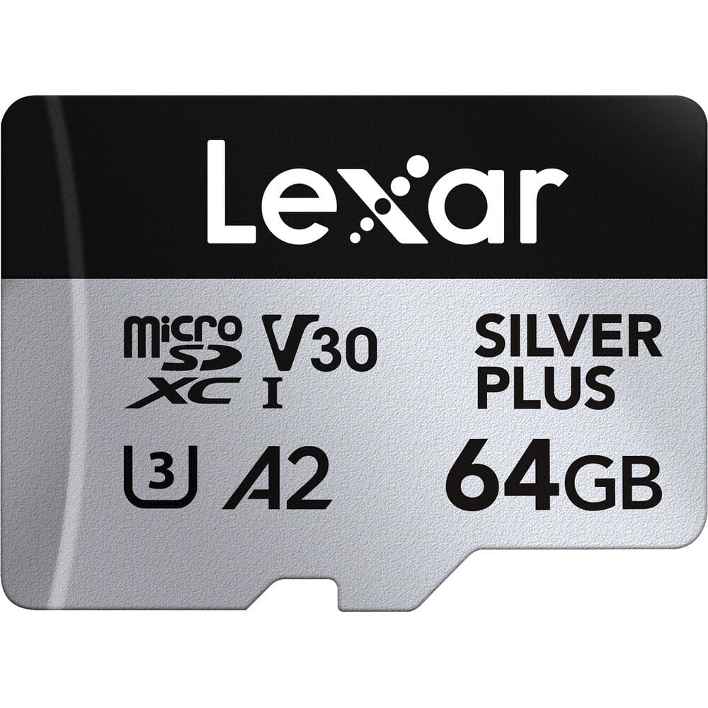 Lexar 64GB Professional SILVER PLUS micro SD Hafıza Kartı