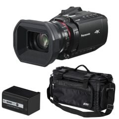 Panasonic HC-X1200 4K Video Kamera + Yedek Batarya + Çanta