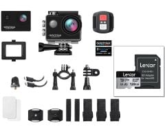 Patona SL3 Aksiyon Kamera Full Kit (128GB Kart)