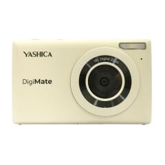 Yashica Digimate Dijital Fotoğraf Makinesi (Krem Beyaz)