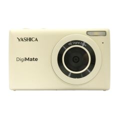 Yashica Digimate Dijital Fotoğraf Makinesi (Krem Beyaz)