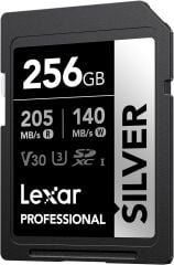 Lexar 256GB Professional Silver Plus V30 SD Hafıza Kartı