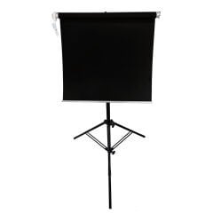 GDX Kumaş Seyyar Siyah Renk Fon Perde 65x120cm