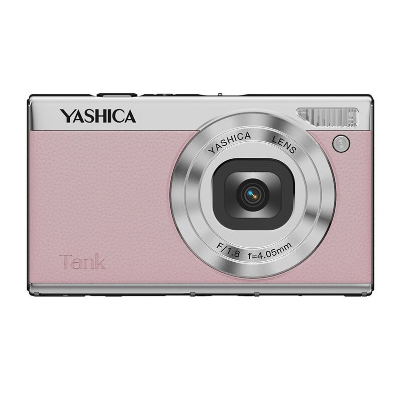 YASHICA Tank Kompakt Dijital Fotoğraf Makinesi (Pembe)