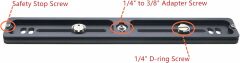 OEM PU-300  30cm Arca Swiss Uyumlu Hızlı Çıkarma Plakası