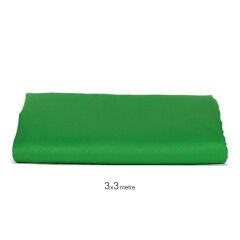 Gdx Seyyar Yeşil Fon Perde (Katlanabilir Kumaş) 3x3 Metre