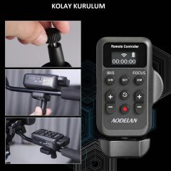 AODELAN ZC-3 Kablosuz Uzaktan Kumanda Sony ve Canon Kameralar için