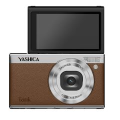 YASHICA Tank Kompakt Dijital Fotoğraf Makinesi (Kahverengi)