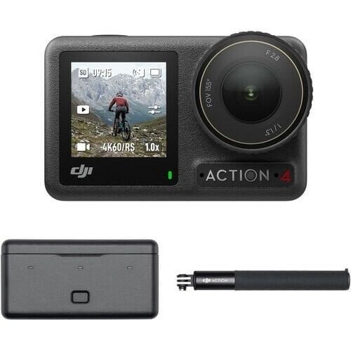 DJI Osmo Action 4 Adventure Combo Aksiyon Kamerası