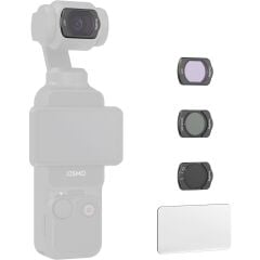 SmallRig 4776 DJI Osmo Pocket 3  için VND2-5 /  ND16/CPL / LPF Filtresi / Ekran Koruyucu Filtre Kiti
