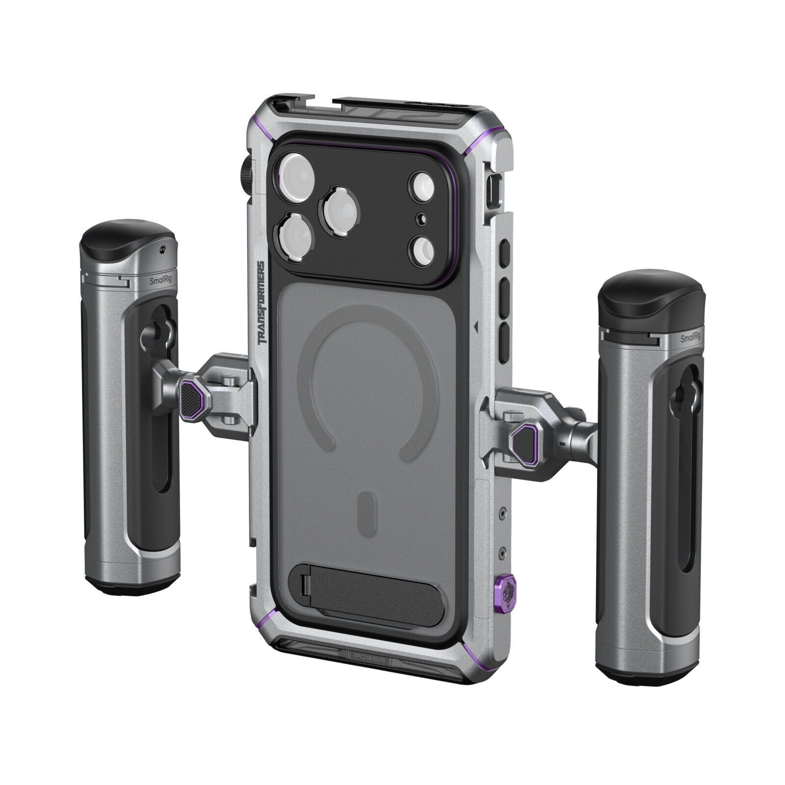 SmallRig 5585 Megatron Edition iPhone 17 Pro  için Çift El Tipi Mobil Cihaz Kiti