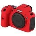 Canon R6 Mark II Silikon Kılıf (Kırmızı)