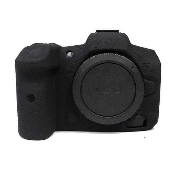 Canon R5 Silikon Kılıf (Siyah)