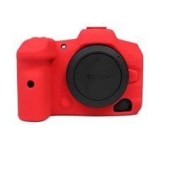 Canon R5 Silikon Kılıf (Kırmızı)