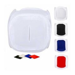 Gdx BM400 3'lü Paraflaş Set + Çekim Çadırı 80x80cm