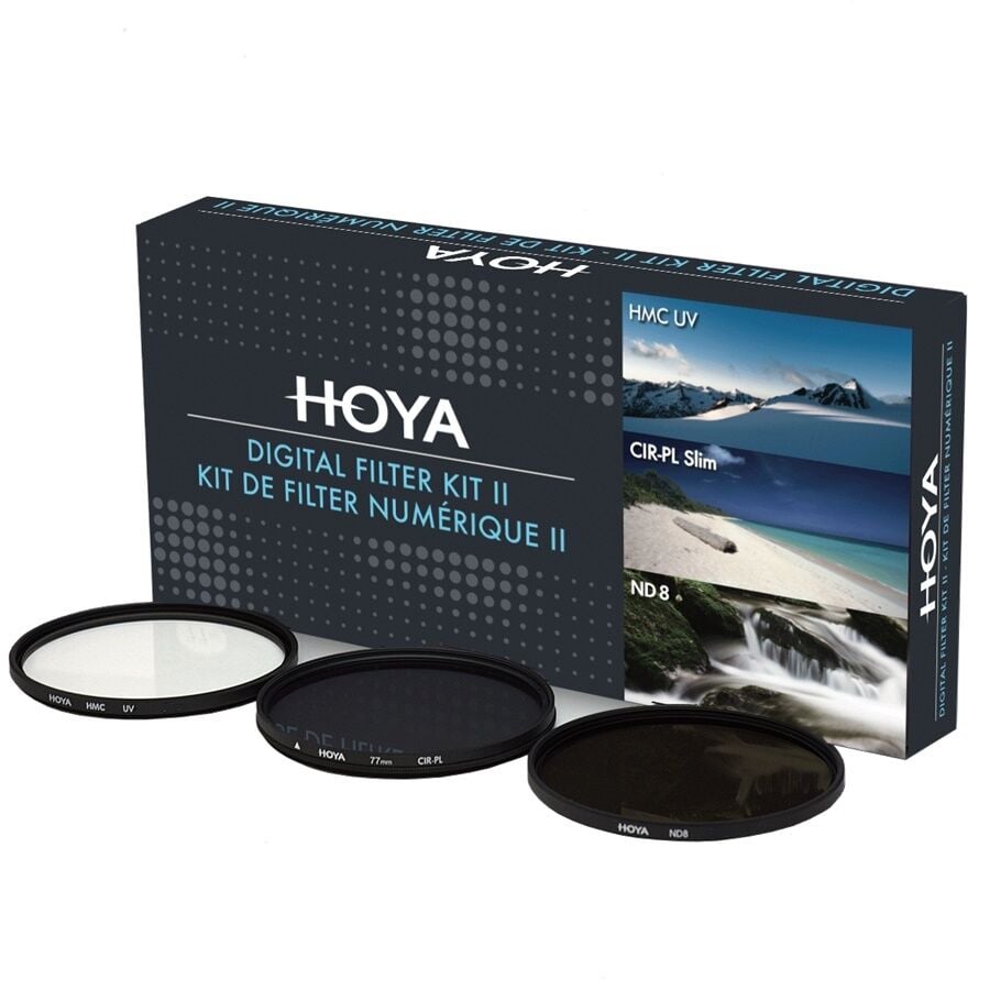HOYA 77mm Digital Filtre Seti II (UV,PL,ND)