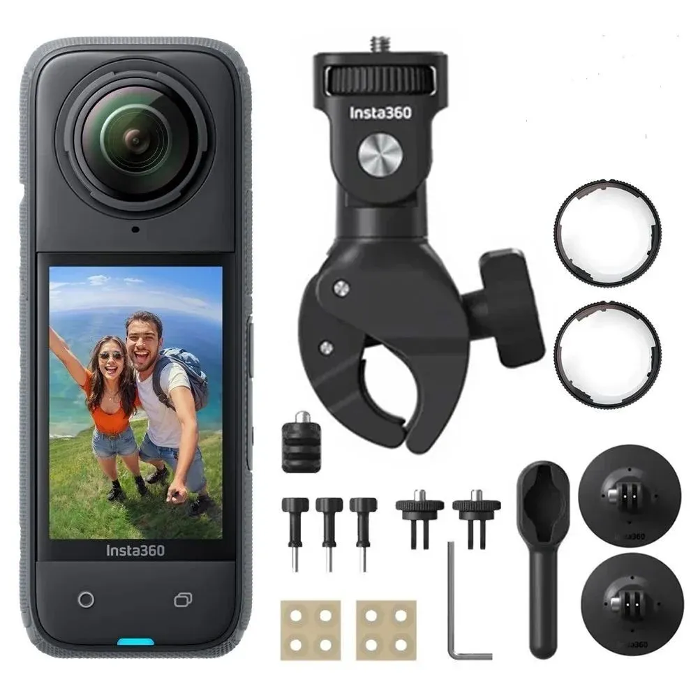Insta360 X4 Aksiyon Kamerası - Motosiklet Kiti