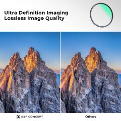 K&F Concept 95mm NANO-X MC-UV 28 Çok Katmanlı Kaplamaya sahip  Koruma Filtresi 8K Ultra HD(Kopya)