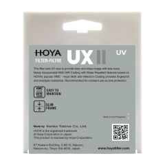 Hoya UX II 72mm UV Filtre