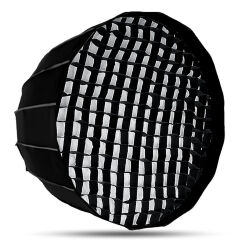 GDX Parabolic Gridli Softbox 120cm Kolay Kurulum YouTube, Reel ve Film Çekimleri İçin Profesyonel Softbox