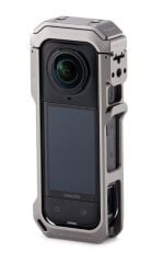 Tilta TA-T90-FCC-TG Insta360 X5 için Tam Kamera Kafesi – Titanyum Gri