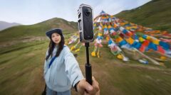 Tilta TA-T90-FCC-TG Insta360 X5 için Tam Kamera Kafesi – Titanyum Gri