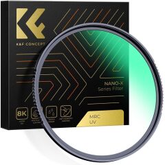 K&F Concept 86mm NANO-X MCR-UV 28 Çok Katmanlı Kaplamaya sahip  Koruma Filtresi 8K Ultra HD