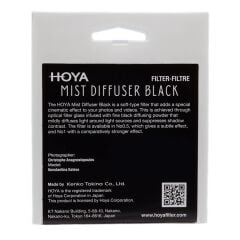 Hoya 82mm Mist Diffuser Filtre Black No 0.5