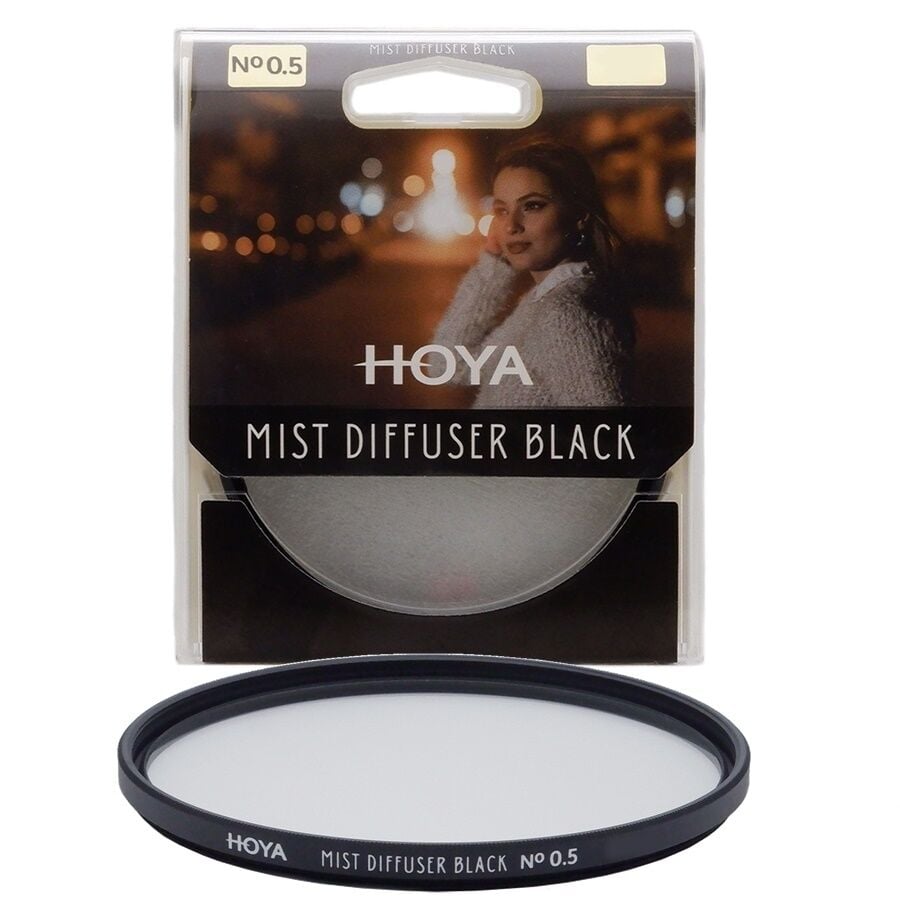 Hoya 82mm Mist Diffuser Filtre Black No 0.5