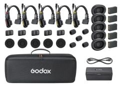 Godox Skytalk Air 5S Kablosuz Duplex Intercom Sistemi (5 Kullanıcı)