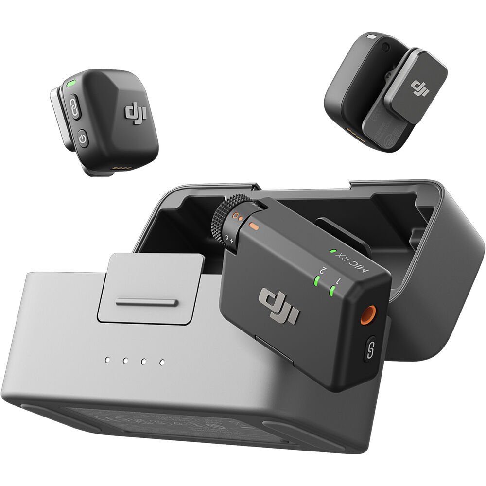 DJI Mic Mini 2 Kişilik Kompakt Kablosuz Mikrofon Sistemi
