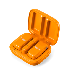 RODE Wireless Micro İkili Kablosuz Yaka Mikrofonu (Type-C) Turuncu
