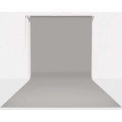 GDX Sabit Kumaş Beyaz - Siyah - Gri 3'lü Fon Perde Seti 2.70x5.80 Metre - Tavan ve Duvar İçin