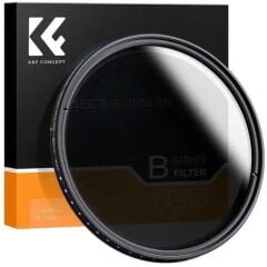 K&F Concept 55mm B-SERIES ND2-ND400 (1 ile 9 Stop) ND Filtre