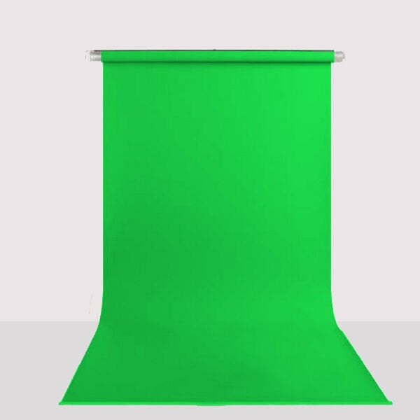 GDX Sabit Kumaş Yeşil Fon Perde 2.70x5.80 Metre - Tavan ve Duvar İçin