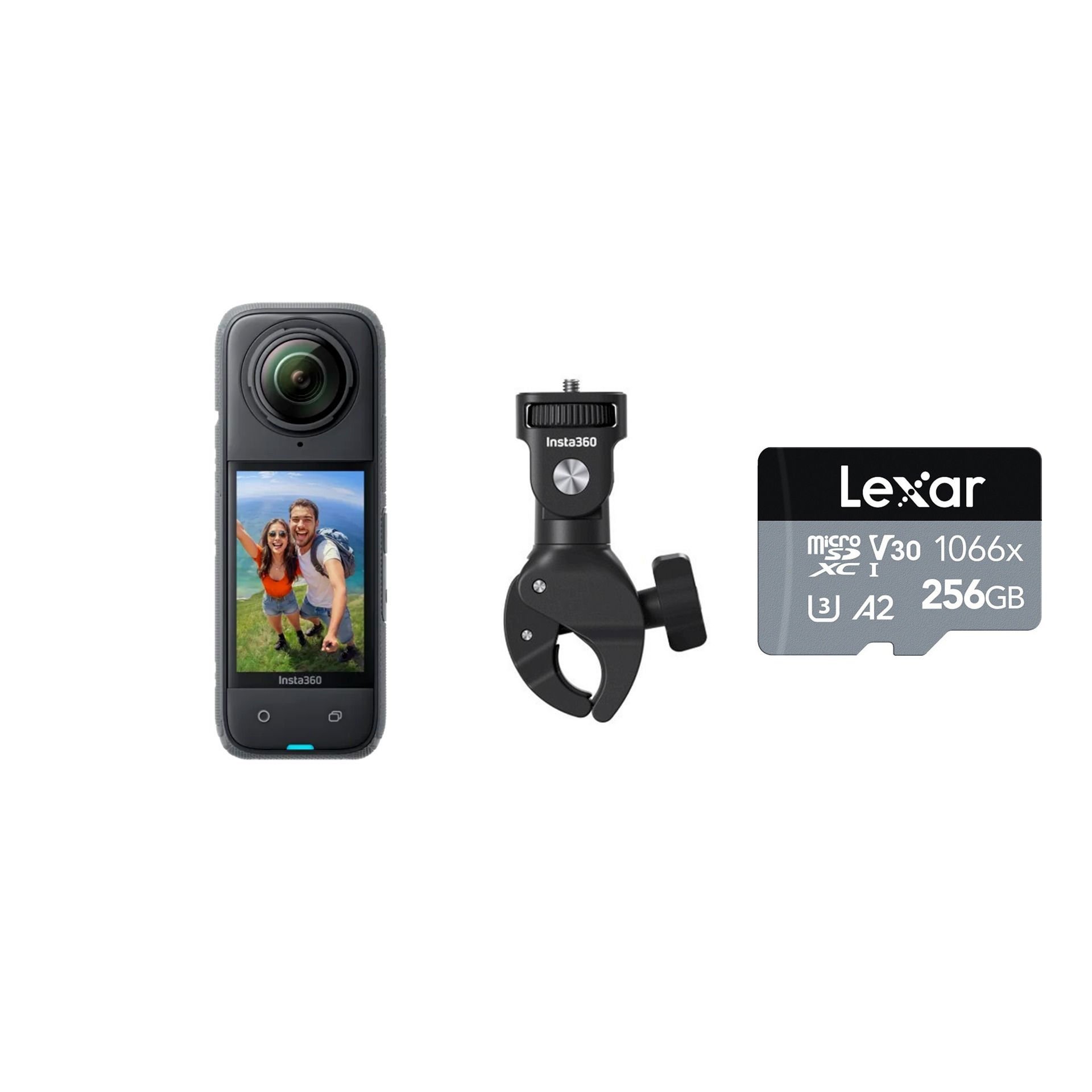 Insta360 X4 Aksiyon Kamera - Motosiklet Gidon Kiti