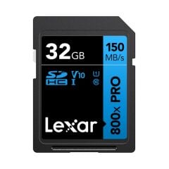 Lexar 32GB PRO SDHC 800X 150MB Hafıza Kartı