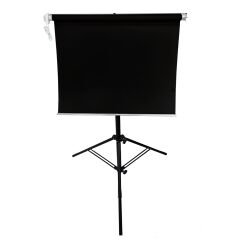 GDX Kumaş - Seyyar Vesikalık Siyah Renk Fon Perde 190x400 cm