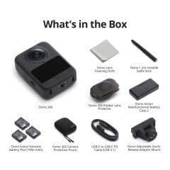 DJI Osmo 360 Aksiyon Kamerası Adventure  Combo