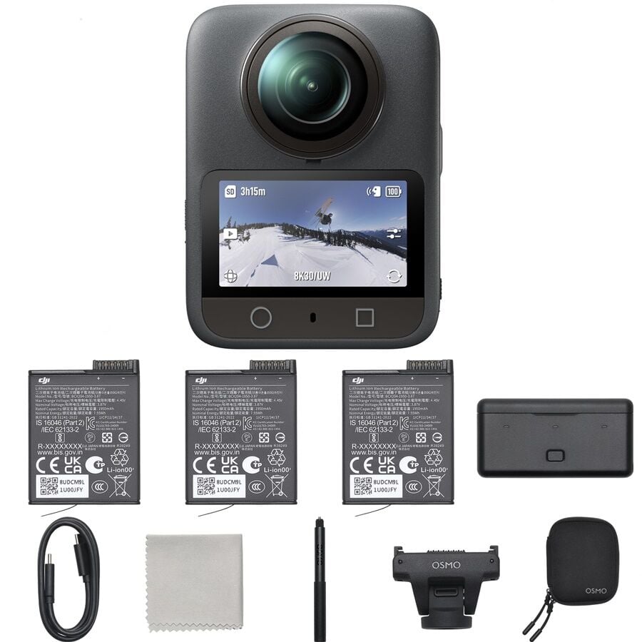 DJI Osmo 360 Aksiyon Kamerası Adventure  Combo