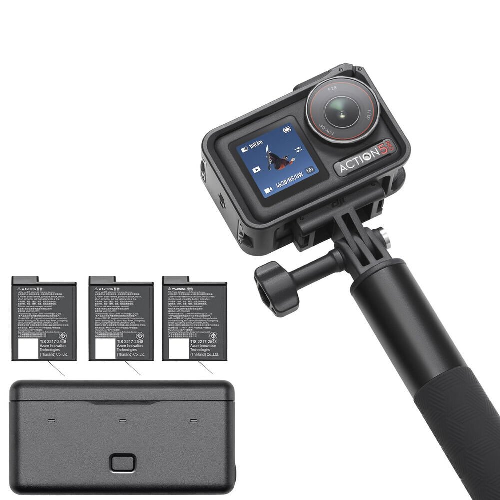 DJI Osmo Action 5 Pro Adventure Combo Aksiyon Kamerası