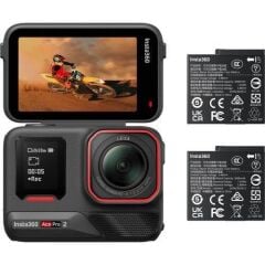 Insta360 Ace Pro 2 + Motosiklet Kiti + Görünmez Çubuk + 128GB Kartlı Kit