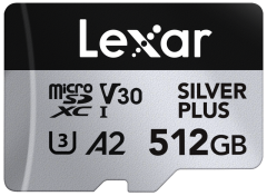 Lexar 512GB Professional SILVER PLUS micro SD Hafıza Kartı