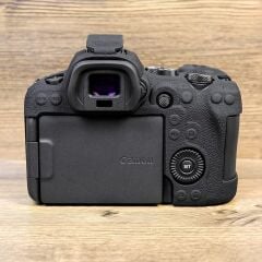 Canon EOS R6 Mark 2 İçin Silikon Kılıf (Siyah)