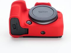 Canon EOS R10 Silikon Kılıf (Kırmızı)