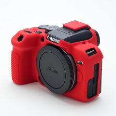 Canon EOS R10 Silikon Kılıf (Kırmızı)