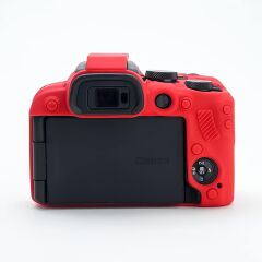 Canon EOS R10 Silikon Kılıf (Kırmızı)